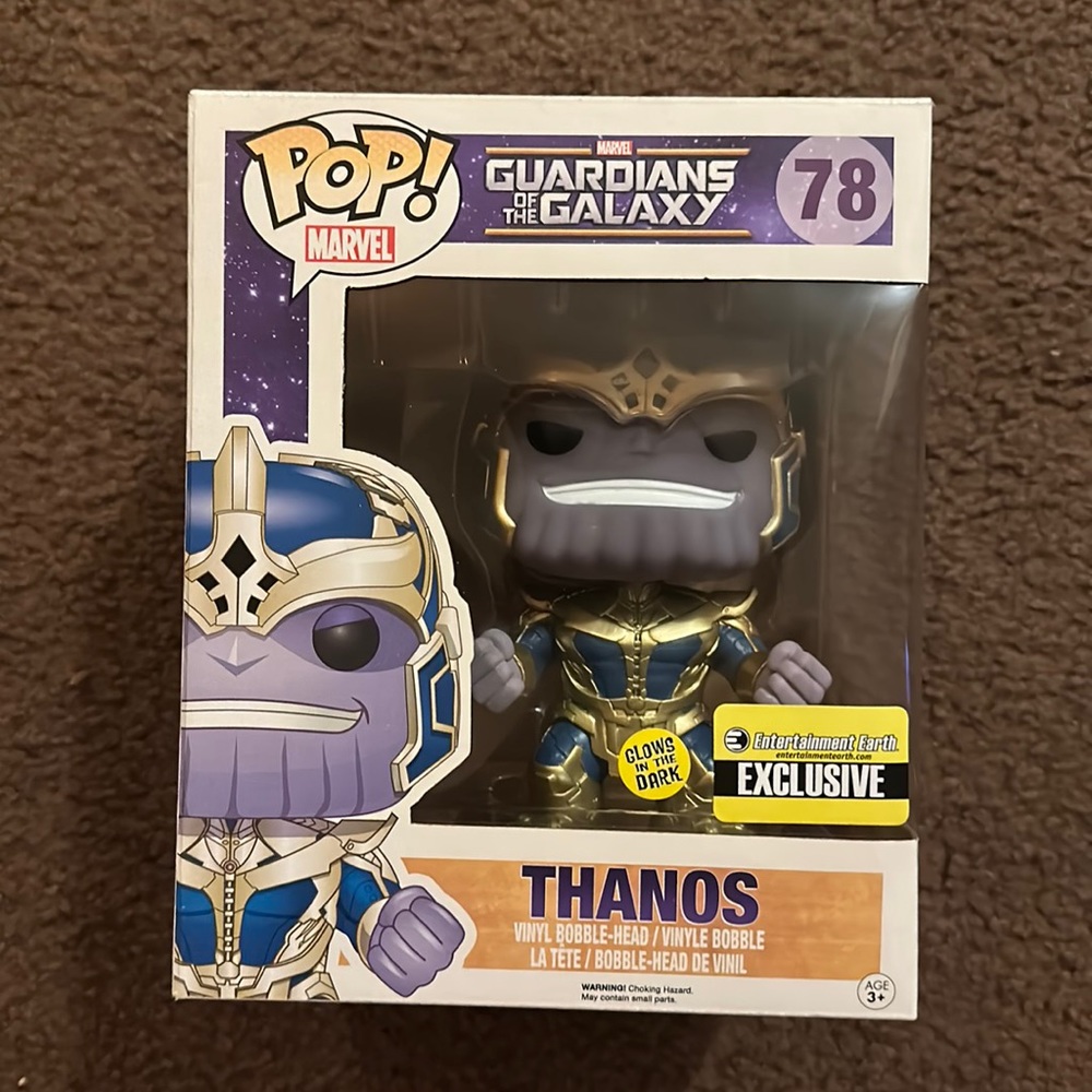 Guardians of the Galaxy 78 Thanos Glow in the Dark